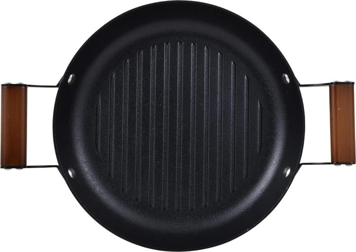 Immagine prodotto MasterPRO Piastra per grigliare (28 cm, Padella grill, Ferro)