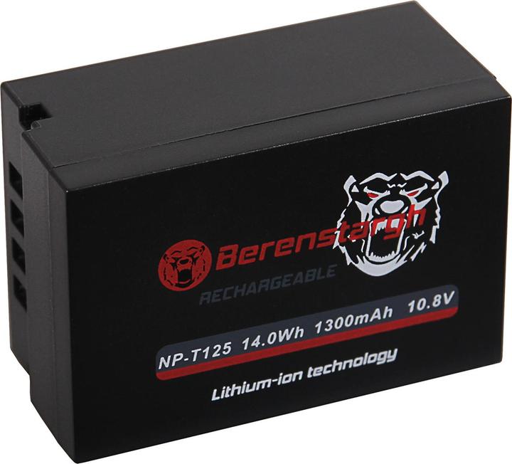 Produktbild Berenstargh Akku f. Fuji NP-T125 NPT-125 NPT125 GFX-50s GFX50s GFX-100 GFX100 (Kamera Akku)