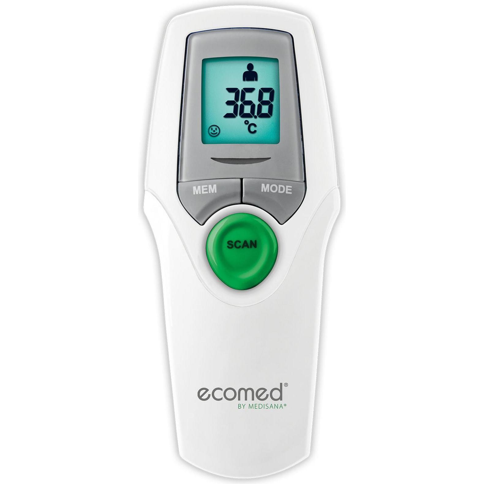 Ecomed, Fieberthermometer, Tm-65e (Stirn, Berührungslos)