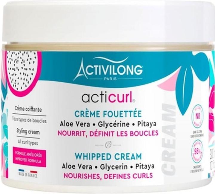 Actual product image Activilong Acticurl Whipped Cream Curl Cream with Aloe Vera and Glycerin 300ml (Hair paste, 300 ml)