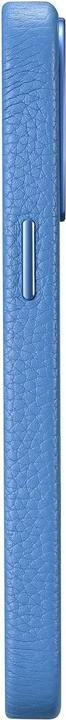 Produktbild iCarer litchi Premium Ledertasche iPhone 14 Pro Magnetische Ledertasche mit magSafe hellblau (WMI142 (Apple iPhone 14 Pro)