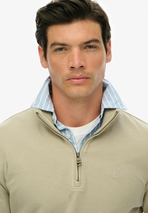 Image du produit Superdry Pull côtelé à col zippé (L)