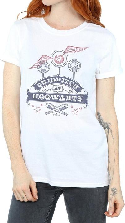 Produktbild Quidditch At Hogwarts Boyfriend Fit TShirt (XXL)