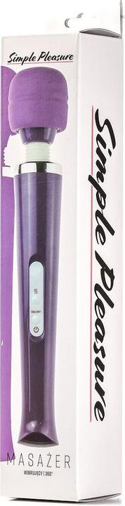 Actual product image Simply Pleasure Magic Wand Ball Massagegerät USB wiederaufladbar Lila