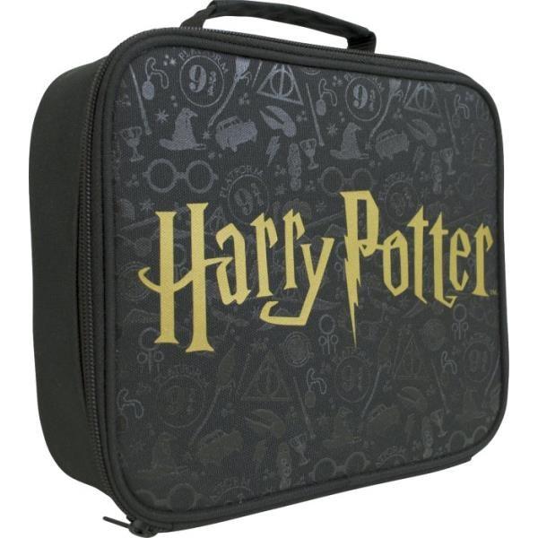 Sombo, Reisezubehör, Harry Potter Thermo-Tasche, Schwarz, Gelb, (Tasche)