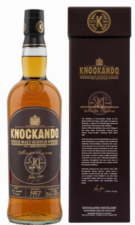 Produktbild Knockando 21 Years Master Reserve (Single Malt, Scotch Whisky, 1 x 70 cl)