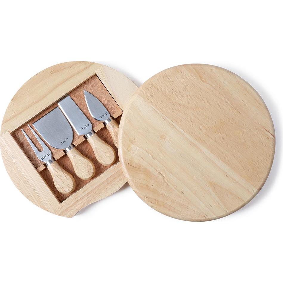 Livoo, Serviergeschirr, Runde Käse Set mit Besteck