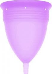 Actual product image Stercup Menstrual Cup Size Purple Colour Fda Silicone (S)