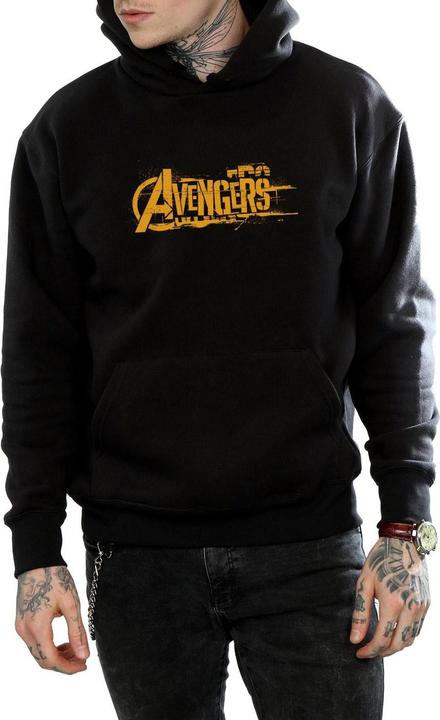 Produktbild Avengers Infinity War Orange Logo Hoodie (3XL)