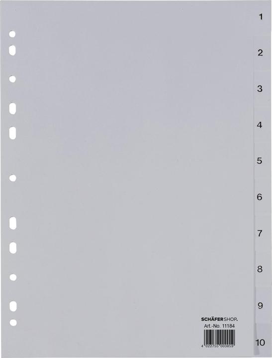 Produktbild Schäfer Shop PP-Ordner-Register, diverse Ausführungen, einzeln