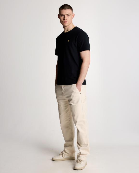 Produktbild Lyle and Scott T-Shirt mit kontrastierendem Kragen (L)