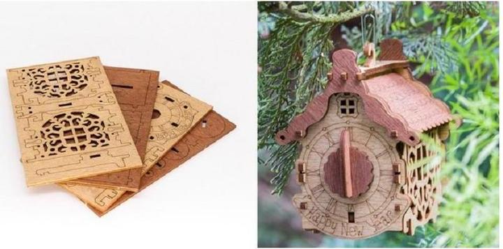 Actual product image iDventure Happy New Year - Puzzle box kit (German, 1 - 2 Players)