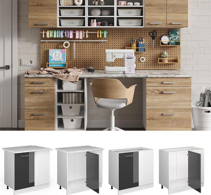 Produktbild Vicco Eckschrank für Haushaltsgegenstände R-Line