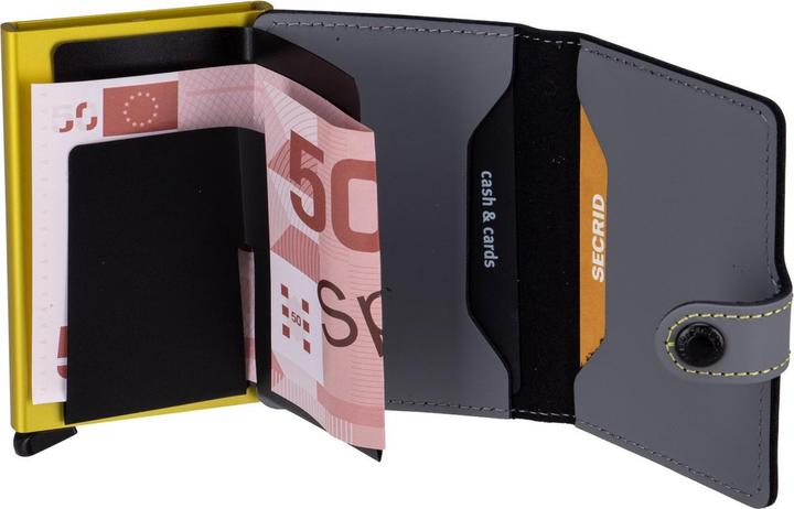 Immagine prodotto Secrid Geldbörse Miniwallet Matte Mini Grey&Lime