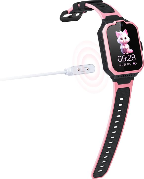Productafbeelding ZTE Kinderhorloge K1 PRO LTE Smartwatch voor kinderen (Roze)