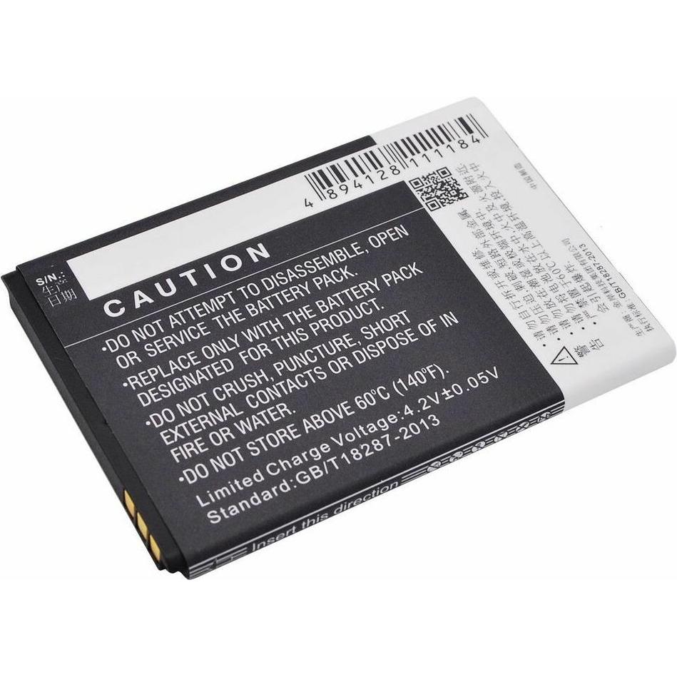 CoreParts Battery for ZTE Mobile (Akku), Mobilgerät Ersatzteile, Schwarz