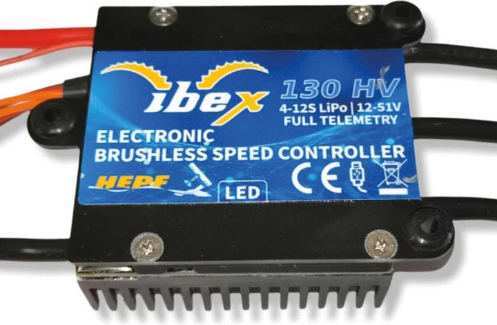 Actual product image Hepf Ibex 130A Brushless Controller