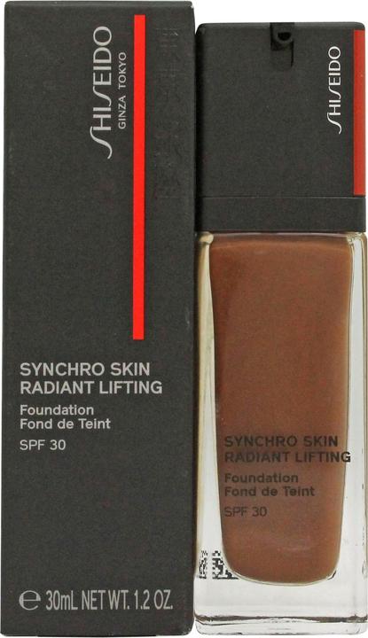 Actual product image Shiseido SYNCHRO SKIN radiant lifting foundation #550 30 ml (550 Jasper)
