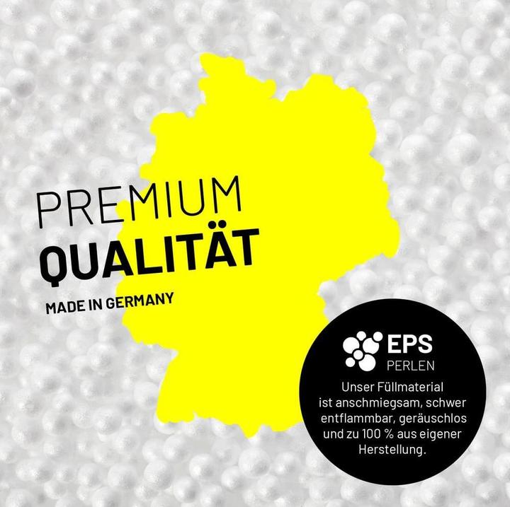 Produktbild Lumaland Sitzsack-Sofa, 320 l Polyester (PES), Schwarz