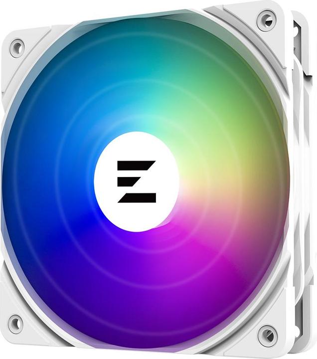 Actual product image Zalman Ventilateur de boitier AF RGB - 12cm (Blanc) (120 mm, 1 x)