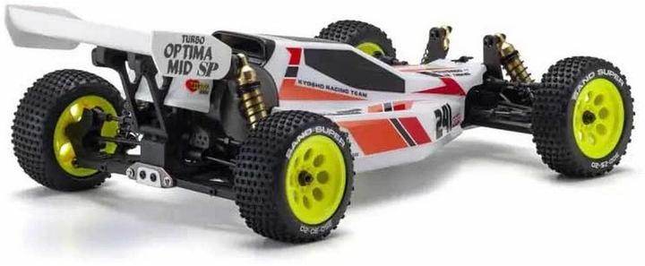 Actual product image Kyosho Buggy Turbo Optima Mid Special 1:10 Kit (ARR Almost Ready to Run)