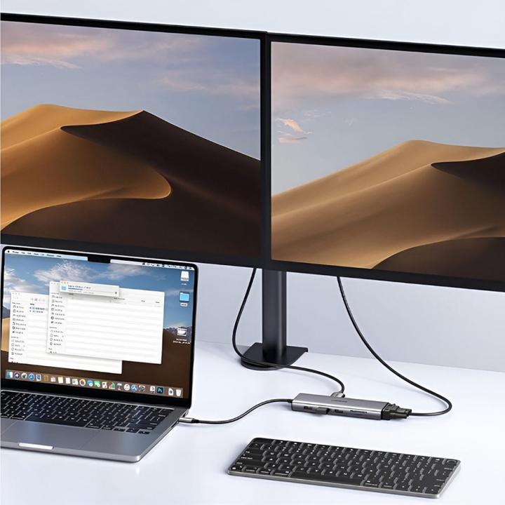 Actual product image Ugreen USB-C 9-In-1 Multifunction Adapter (USB-C, 9 ports)