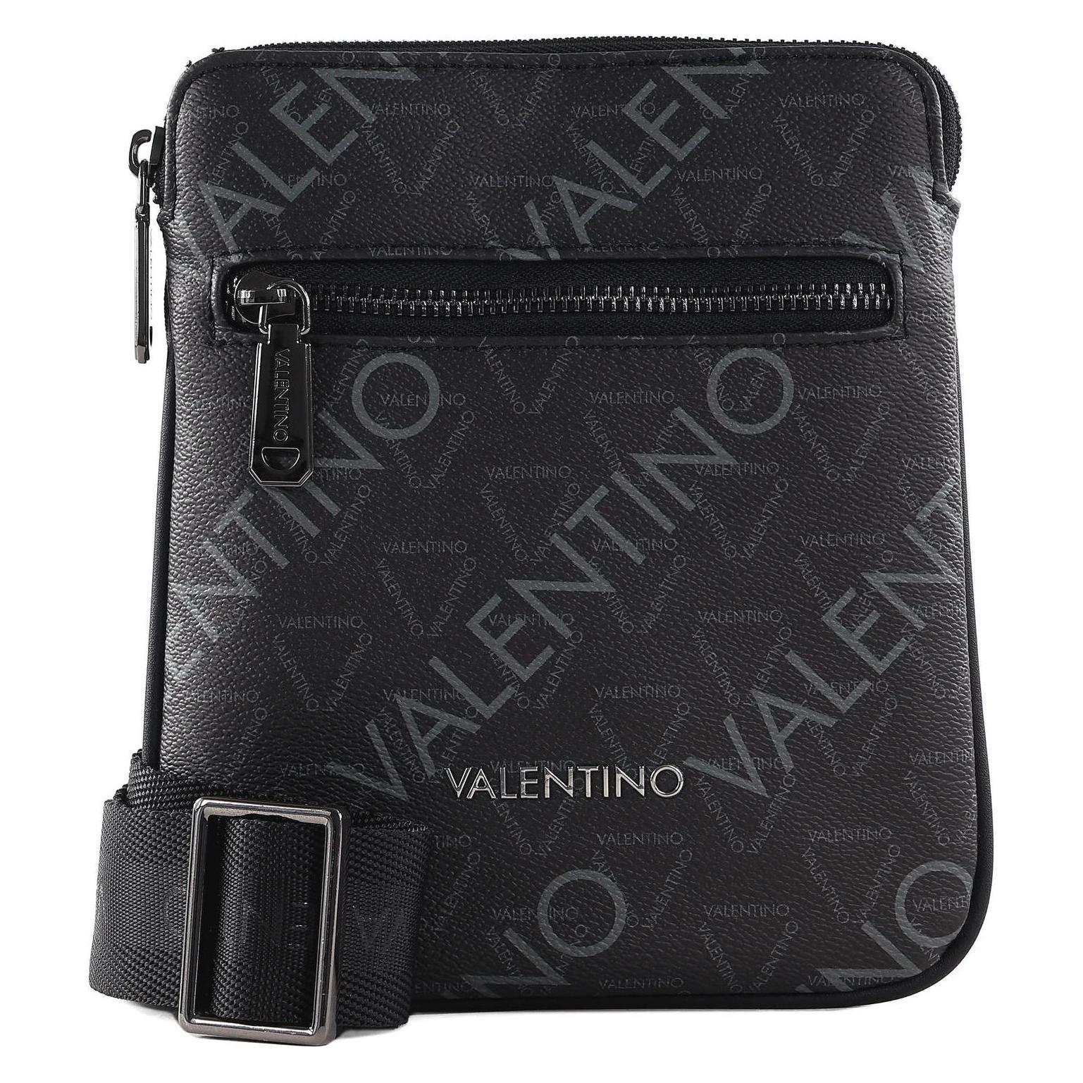 Valentino, Herren, Handtasche, Zefir Crossbody Bag, Grau