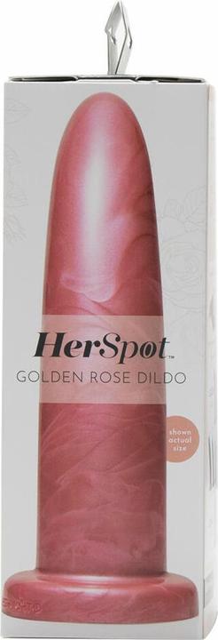 Produktbild Fleshlight HerSpot Dildo Golden Rose Large