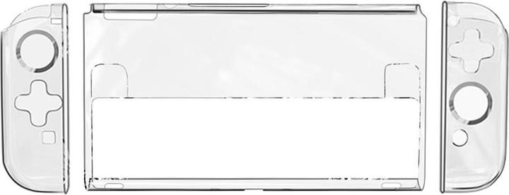 Actual product image König Design Protective cover for Nintendo Switch OLED Case Cover 360 degree Case Transparent New (Switch OLED)