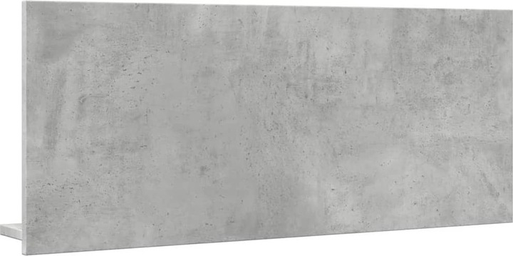 Produktbild VidaXL Badspiegel Wandspiegel Badezimmerspiegel Spiegel mit Ablage Betongrau