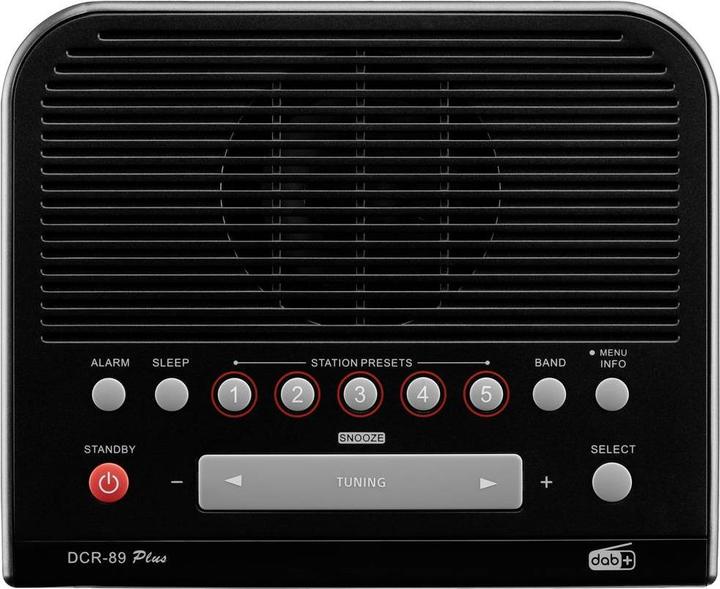 Produktbild Sangean Radiowecker DCR 89+ (DAB+, Radio Frequency (RF))