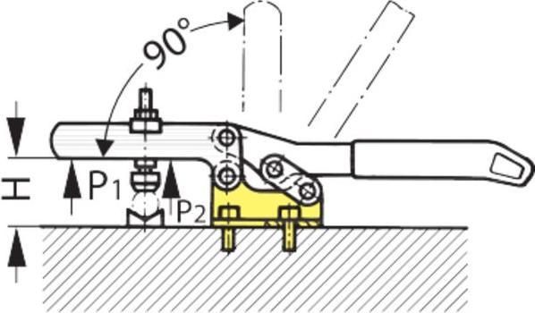 Productafbeelding Amf Horizontale klem