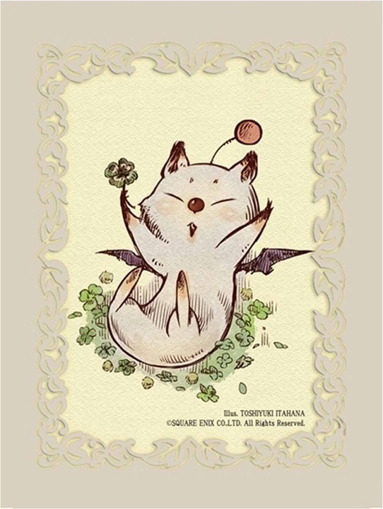 Actual product image Ultra Pro MOOGLE PREMIUM Card Sleeves