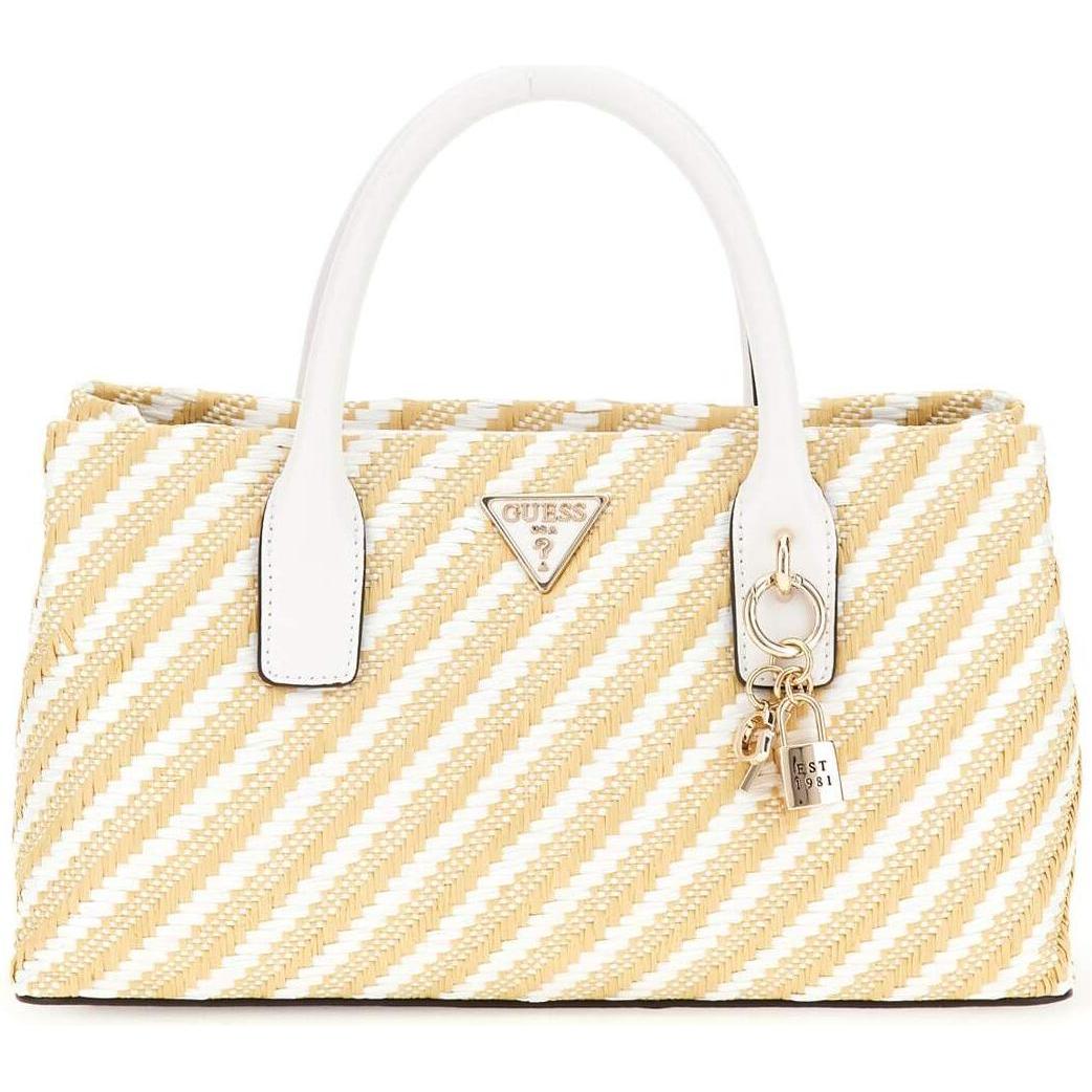 Guess, Handtasche, Simona, Weiss