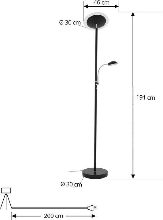 Actual product image Lindby Malea (2280 lm)