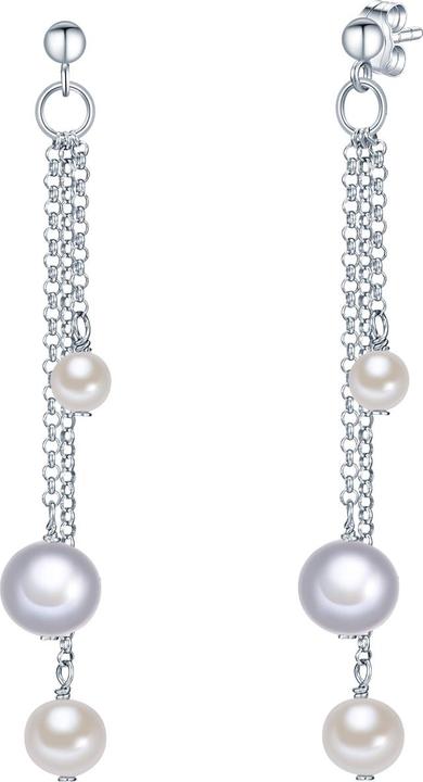 Produktbild Valero Pearls Damen Sterling Silber Süsswasser-Zuchtperle silber - 3018 (Sterling Silber 925/000)