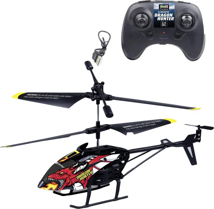 Actual product image Revell RC Helicopter Dragon Hunter