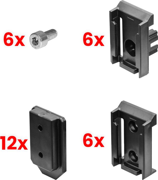 Actual product image Qbrick Quick connector for embossing roller