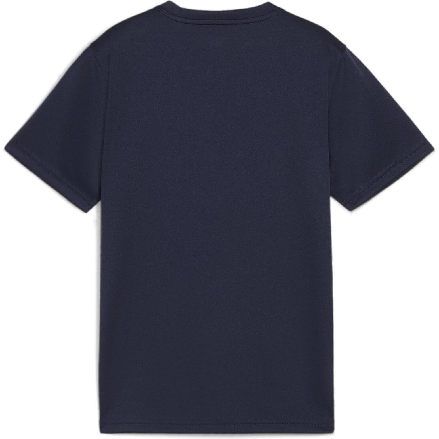 Puma, Jungen, Sportshirt, teamGOAL Jersey Jr (128), Blau, 128
