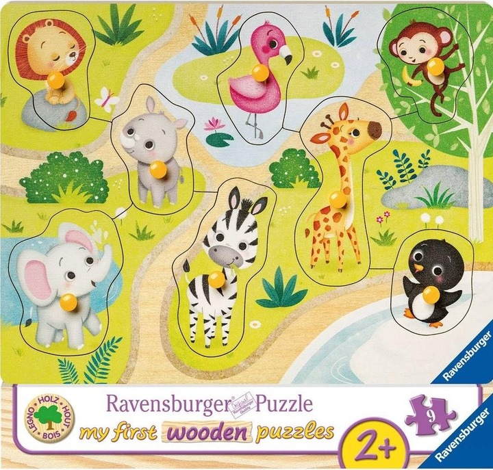 Ravensburger En route pour le zoo (8 pièces)