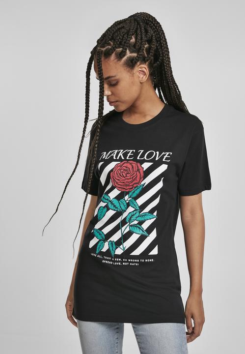 Immagine prodotto Merchcode Ladies Make Love Tee (S)