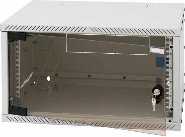Actual product image Triton Delta 4S: 19" wall-mounted enclosure, 12U (12 RU, 19 inch rack)