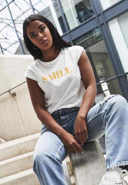 Immagine prodotto Merchcode Maglietta da donna Smile (S)