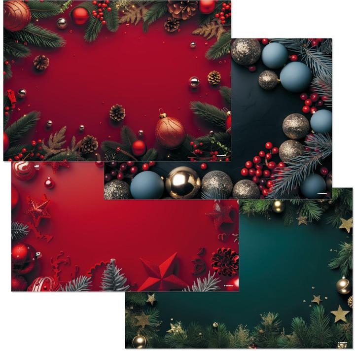 Trendform Papiertischset HOLY NIGHT (48 pcs, 29,7 x 42 cm)