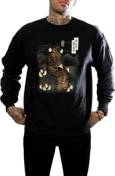 Produktbild Star Wars The Last Jedi Japanese Chewbacca Porgs Sweatshirt (3XL)