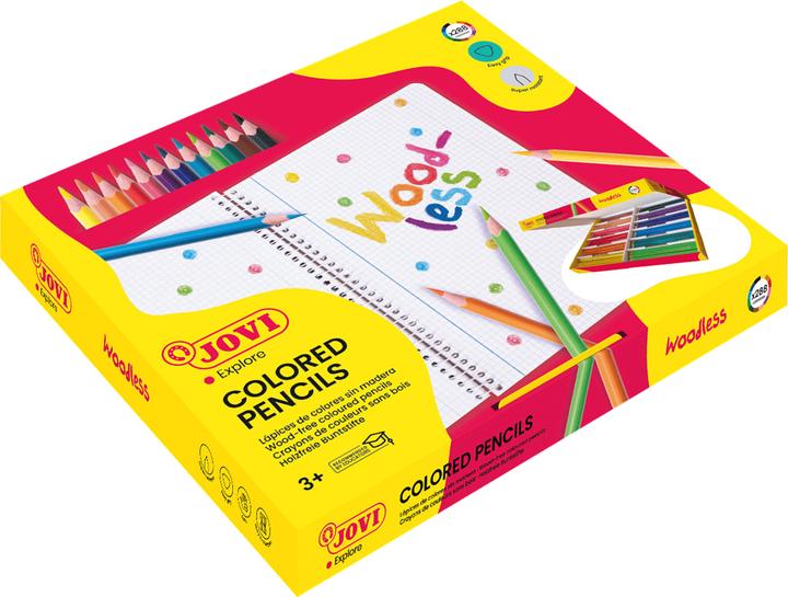 Produktbild Jovi Buntstifte Woodless VE=288 Stück farbig sortiert (288x)