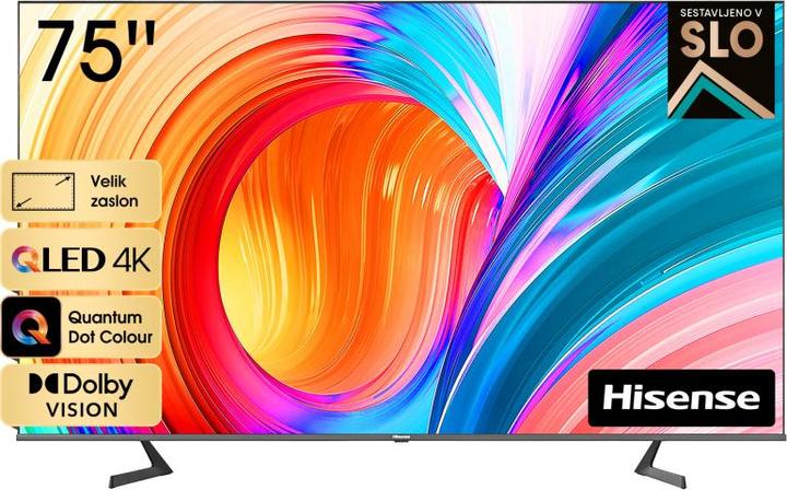 Actual product image Hisense 75A7GQ (75", LCD, 4K, 2021)