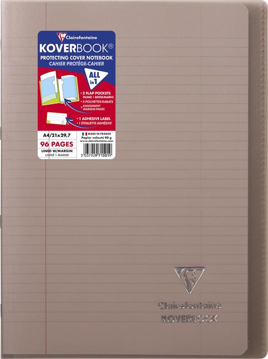 Actual product image Clairefontaine Koverbook (A4, Lined, Soft cover)