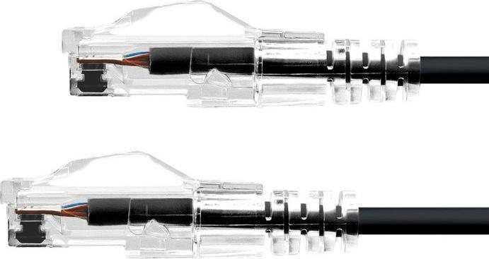 Immagine prodotto ProXtend Slim U/UTP CAT6 LSZH AWG 28 Nero 30CM (U/UTP, CAT6, 0.30 m)