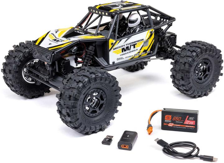 Produktbild Axial Buggy Capra UTB18 4WS RTR, Gelb, Fahrzeugtyp: Buggy (RTR Ready-to-Run)